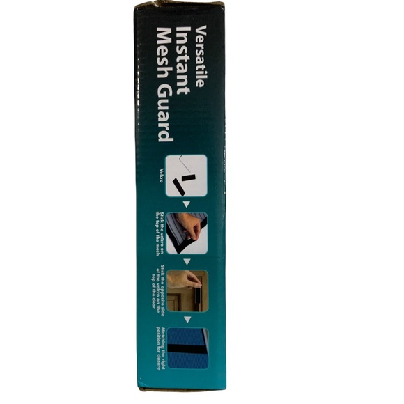 Magnetic Screen Door Versatile Instant Mesh Guard 30x83 - Picture 7 of 8